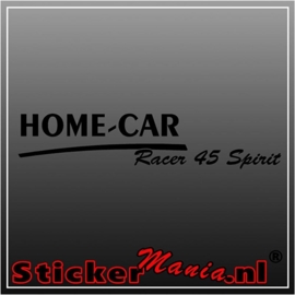 Home car racer 45 spirit caravan sticker