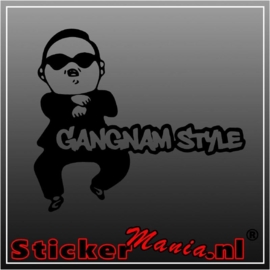 Gangnam style sticker