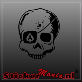 Skull 32 sticker