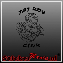 Tat boy club sticker