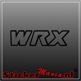 Subaru WRX sticker