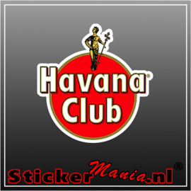 Havana cub full colour sticker