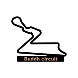 Buddh circuit op voet