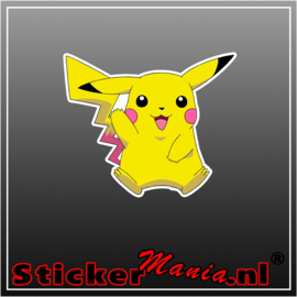 Pikachu 2 Full Colour sticker