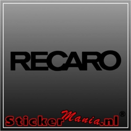 Recaro sticker