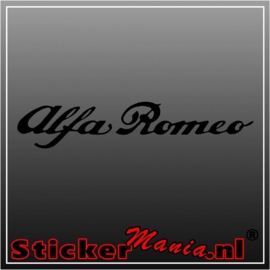 Alfa Romeo sticker