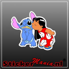 Lilo & Stitch full colour sticker