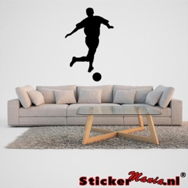 Muursticker voetbal 6