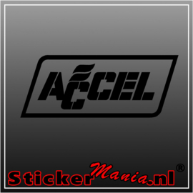 Accel sticker