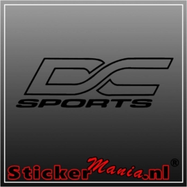 DC sports sticker