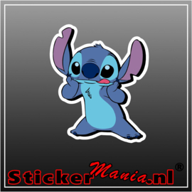 Stitch 1 full colour sticker