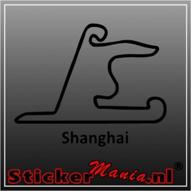 Shanghai circuit sticker