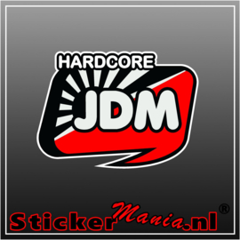 Hardcore JDM Full Colour sticker