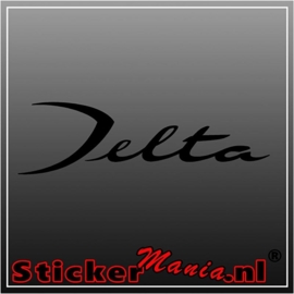 Lancia delta sticker