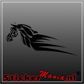 Tribal paard 4 sticker