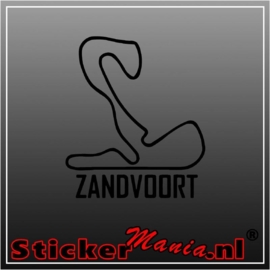 Zandvoort circuit sticker