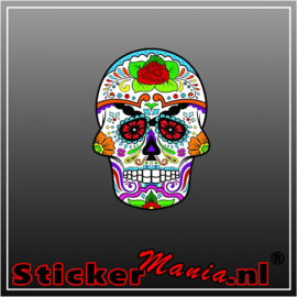 Skull 2 Full Colour sticker