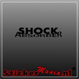 Shock absorber sticker