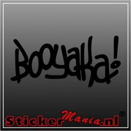 Booyaka sticker