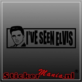 I've seen Elvis presley sticker