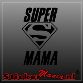 Super mama sticker