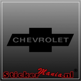 Chevrolet 3 sticker