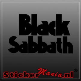 Black sabbath sticker
