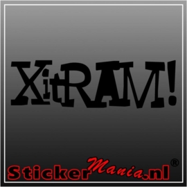 Xitram sticker