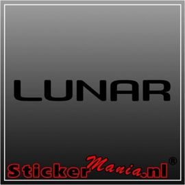 Lunar caravan sticker