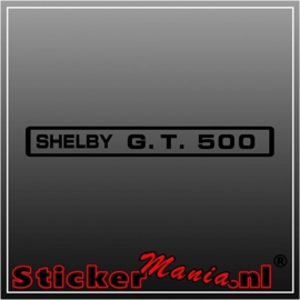 Ford shelby gt500 sticker