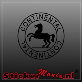 Continental logo sticker