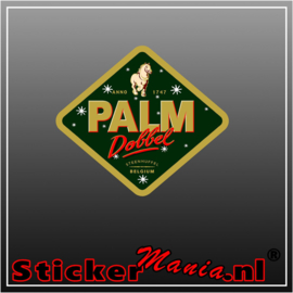 palm dobbel Full Colour sticker