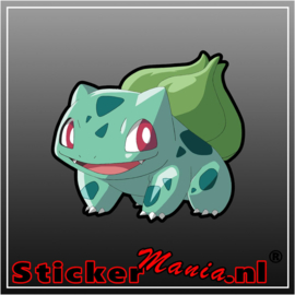 Bullbasaur full colour sticker