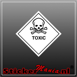 Toxic full colour sticker