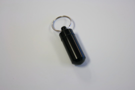 Waterdichte box sleutelhanger zwart