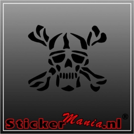 Skull 6 sticker