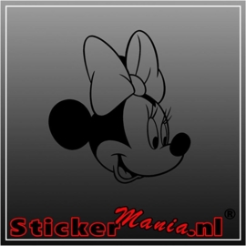 Minnie mouse 8 sticker