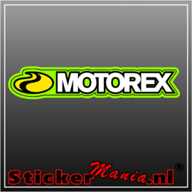 Motorex full colour sticker