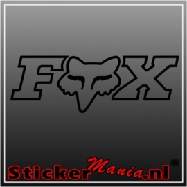 Fox 1 sticker