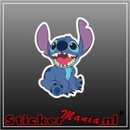 Stitch 2 full colour sticker