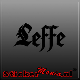 Leffe sticker