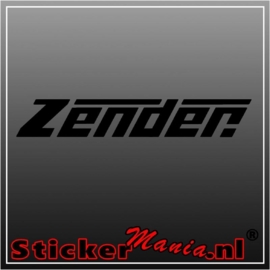 Zender sticker