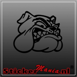 Bulldog 1 sticker