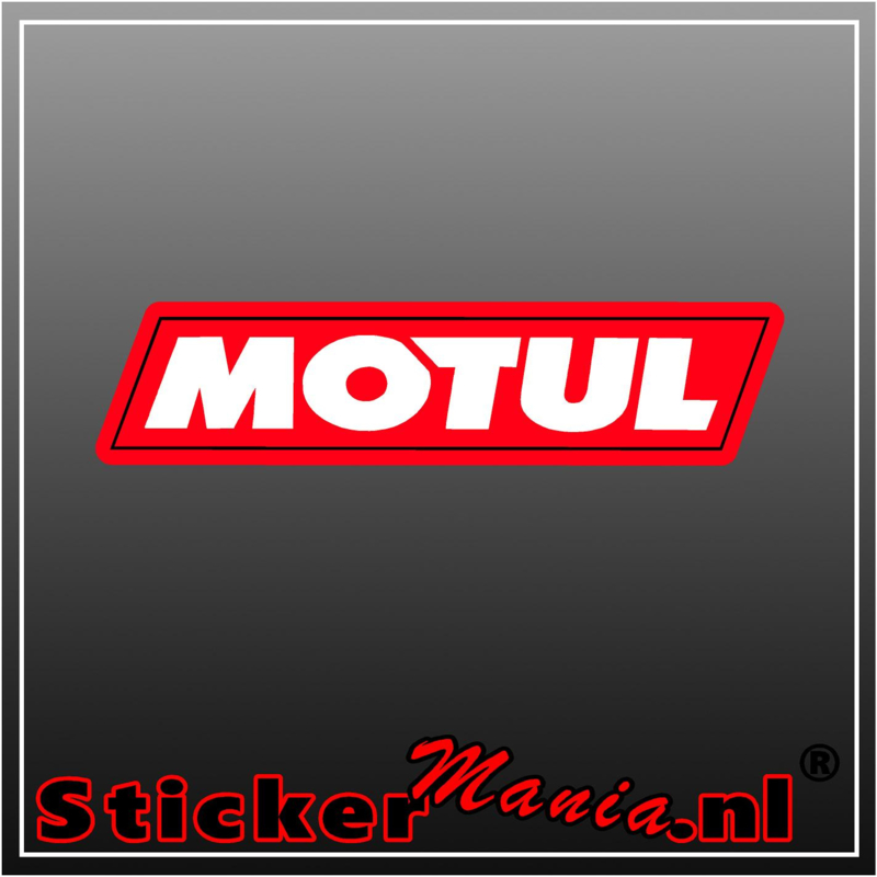 Motul full colour sticker Tuning StickerMania
