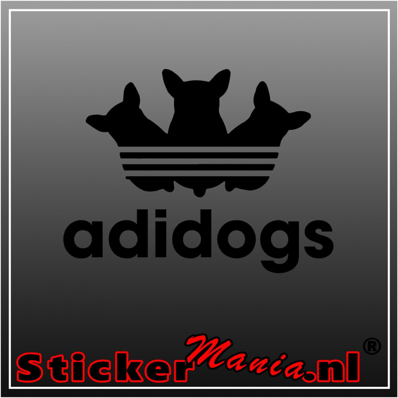 Adidogs sticker | Dieren fun | StickerMania.nl