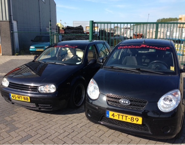 Auto reclame StickerMania.nl Auto reclame StickerMania.nl