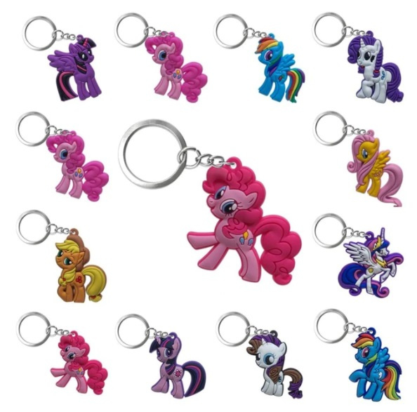 traktatie pakket: sleutelhangers My (set van 10, | My Pony | kiralunafei