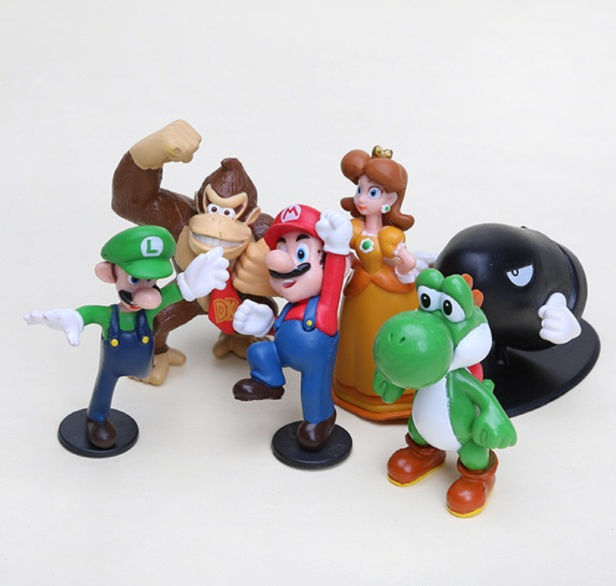set Mario 5-7cm C figuren) | Brothers | kiralunafei