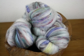 "Snow-World" Spindle Cakes Sari Silk Baby Alpaca♥