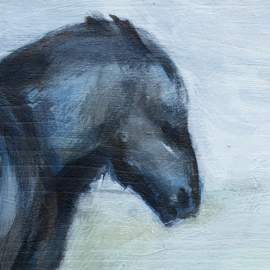 Paard in de Wind